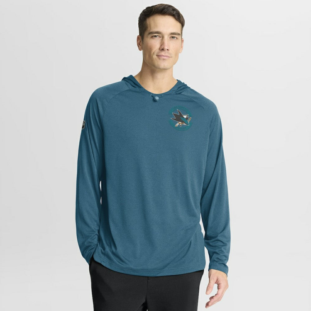 San Jose Sharks Fanatics Authentic Pro Rink Hoodie