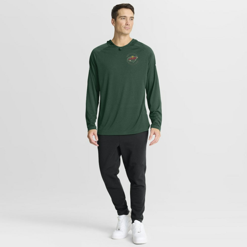Minnesota Wild Fanatics Authentic Pro Rink Hoodie