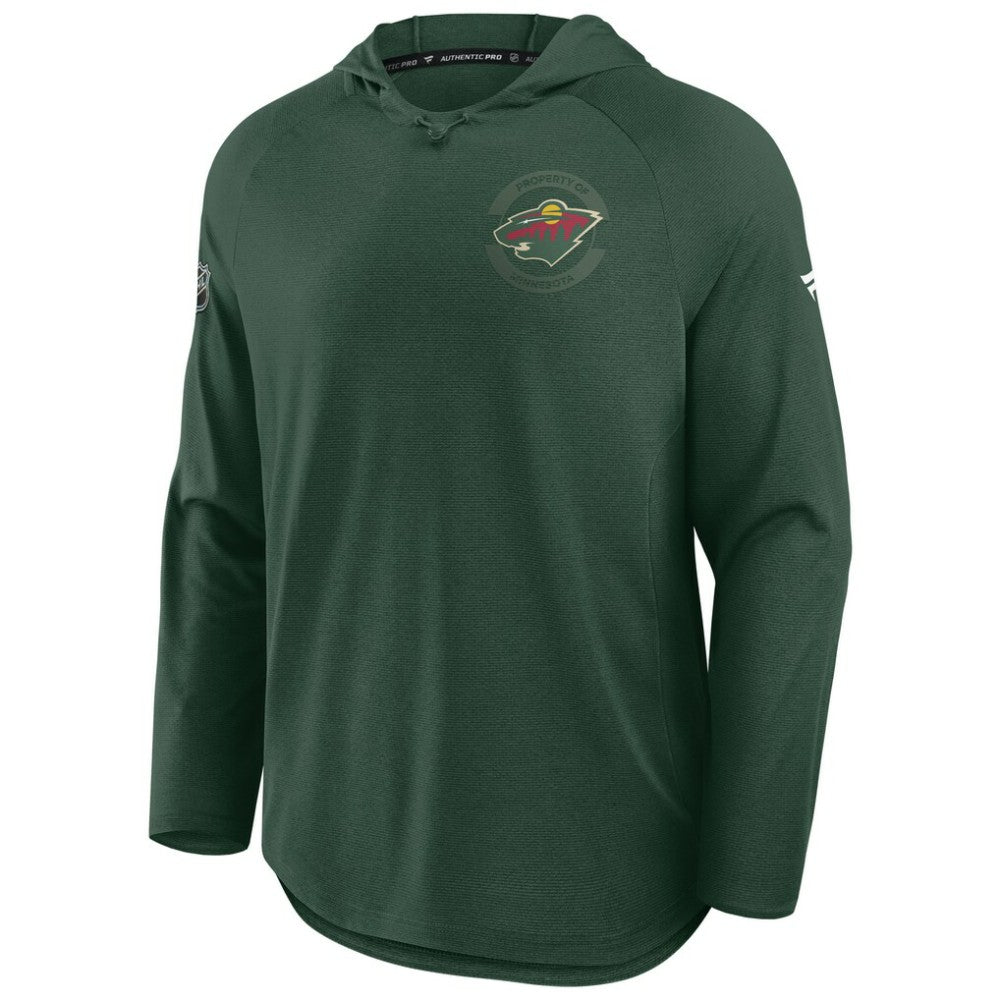 Minnesota Wild Fanatics Authentic Pro Rink Hoodie