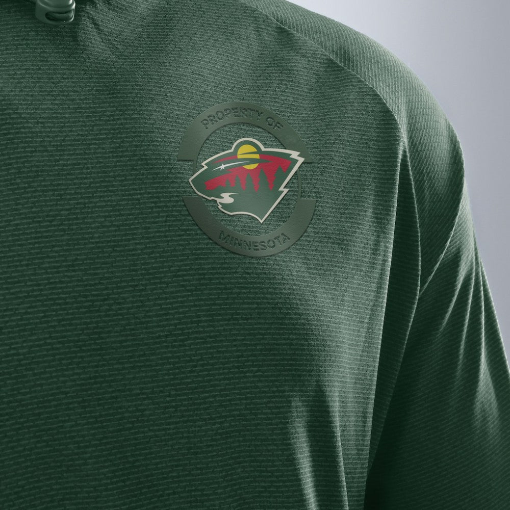 Minnesota Wild Fanatics Authentic Pro Rink Hoodie