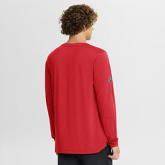 Calgary Flames Fanatics Authentic Pro Rink Tech Long Sleeve T-Shirt