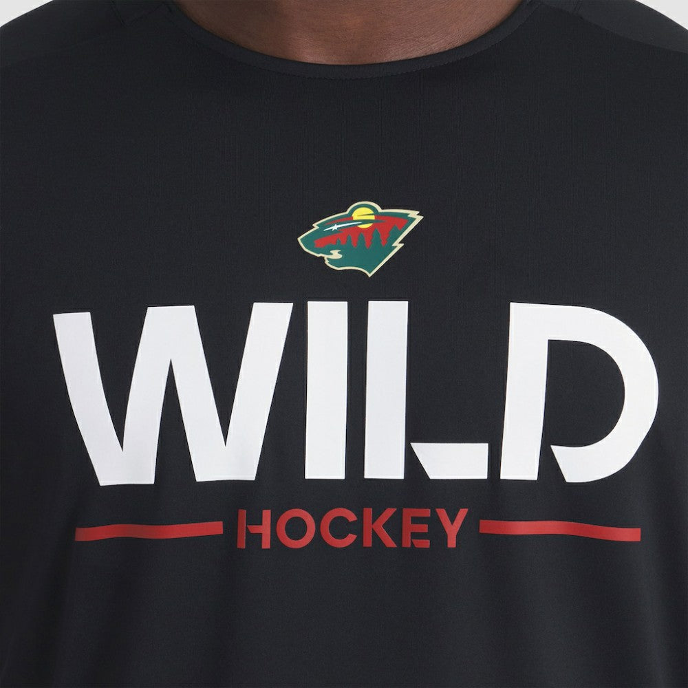 Minnesota Wild Fanatics Authentic Pro Rink Tech Long Sleeve T-Shirt