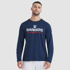 New York Rangers Fanatics Authentic Pro Rink Tech Long Sleeve T-Shirt