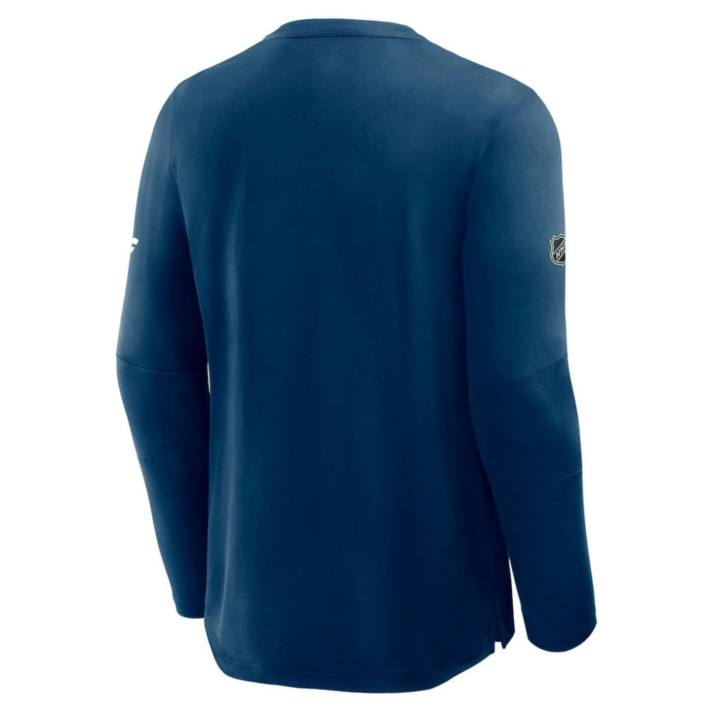 Seattle Kraken Fanatics Authentic Pro Rink Tech Long Sleeve T-Shirt