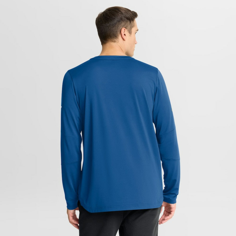 St. Louis Blues Fanatics Authentic Pro Rink Tech Long Sleeve T-Shirt