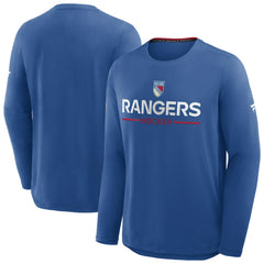 New York Rangers Fanatics Authentic Pro Rink Centennial Tech Long Sleeve T-Shirt