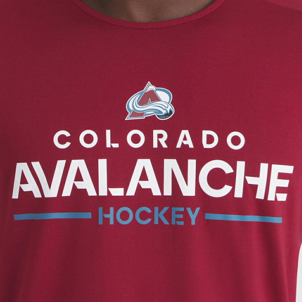 Colorado Avalanche Fanatics Authentic Pro Rink Tech T-Shirt