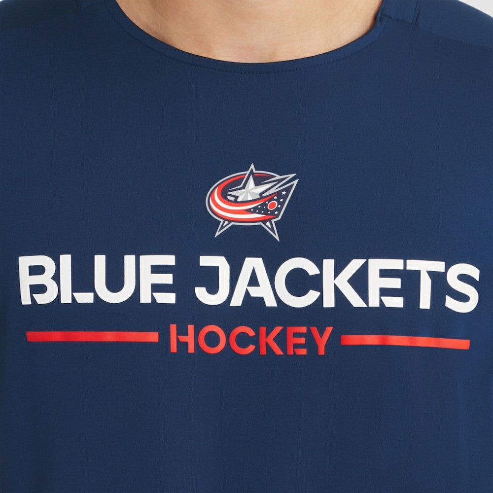 Columbus Blue Jackets Fanatics Authentic Pro Rink Tech T-Shirt