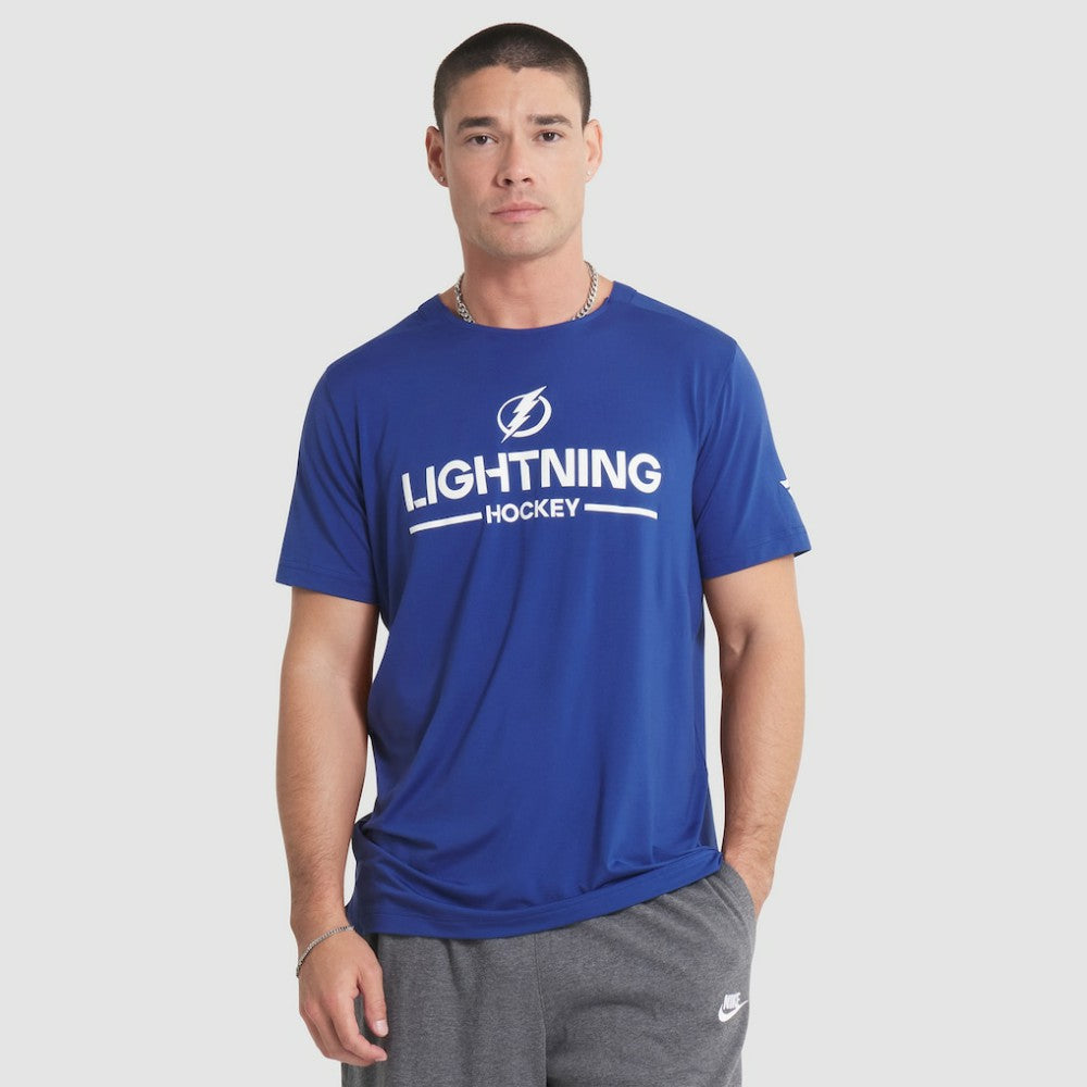 Tampa Bay Lightning Fanatics Authentic Pro Rink Tech T-Shirt