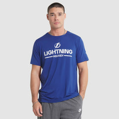 Tampa Bay Lightning Fanatics Authentic Pro Rink Tech T-Shirt
