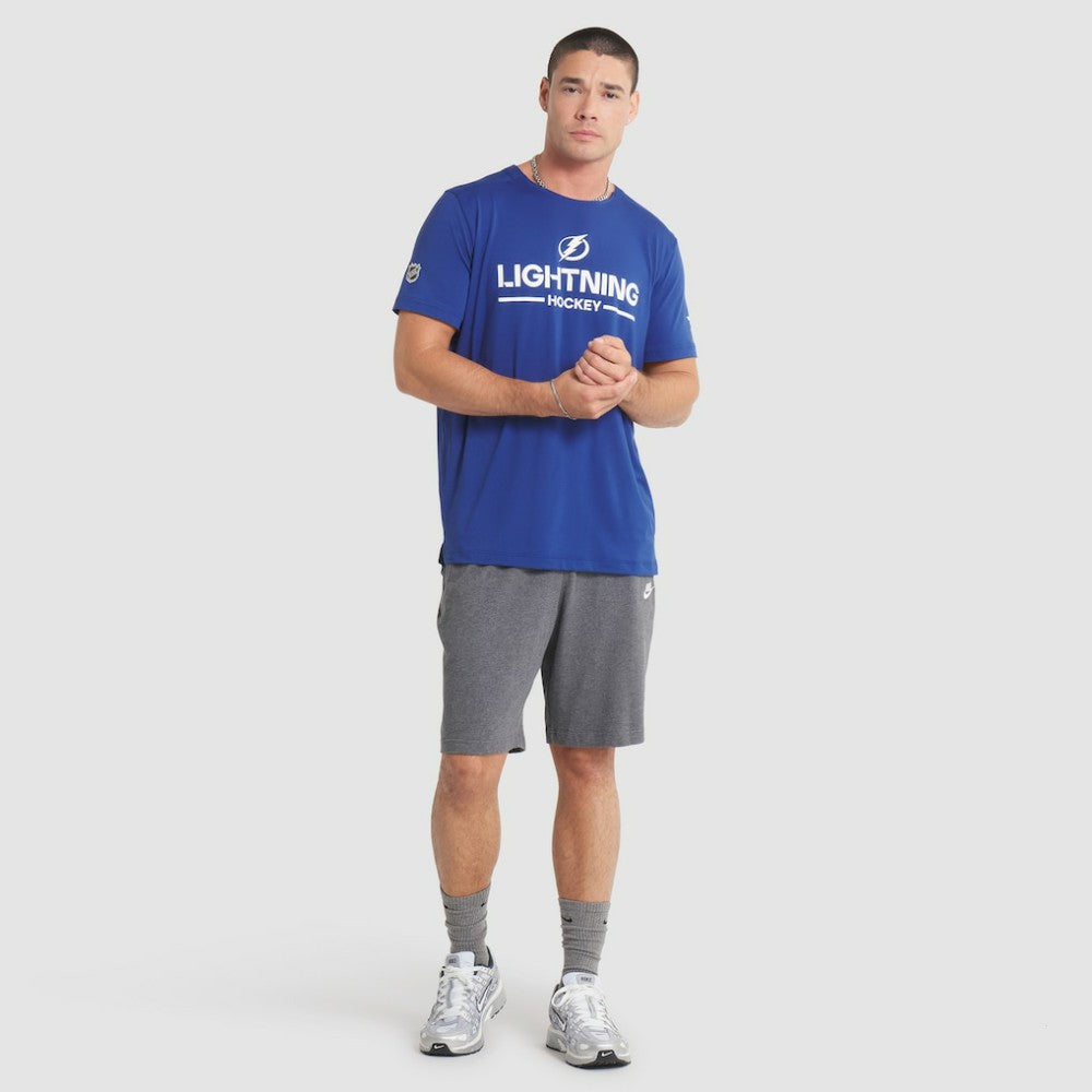 Tampa Bay Lightning Fanatics Authentic Pro Rink Tech T-Shirt
