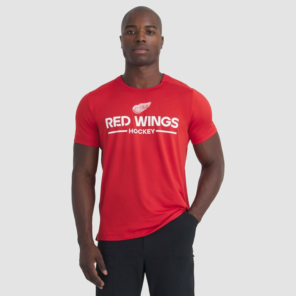 Detroit Red Wings Fanatics Authentic Pro Rink Tech T-Shirt