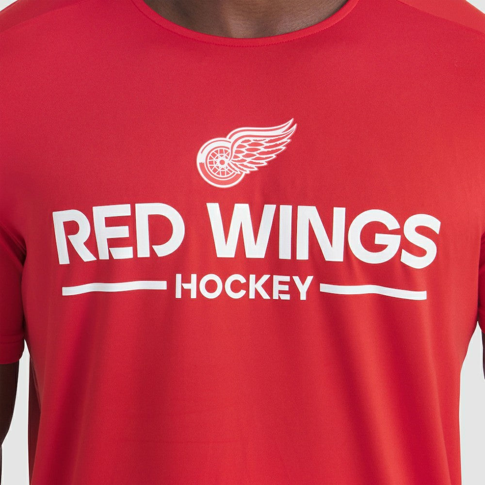 Detroit Red Wings Fanatics Authentic Pro Rink Tech T-Shirt