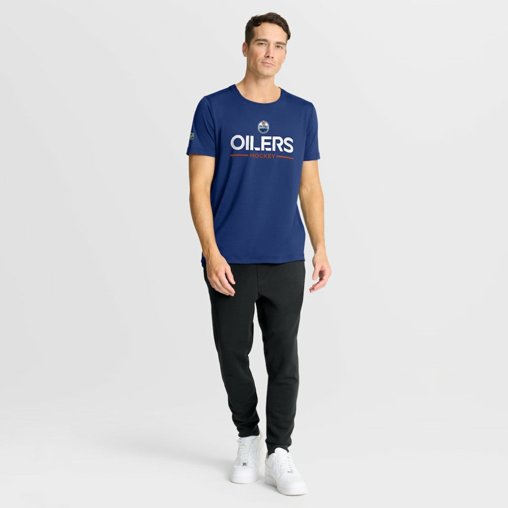 Edmonton Oilers Fanatics Authentic Pro Rink Tech T-Shirt