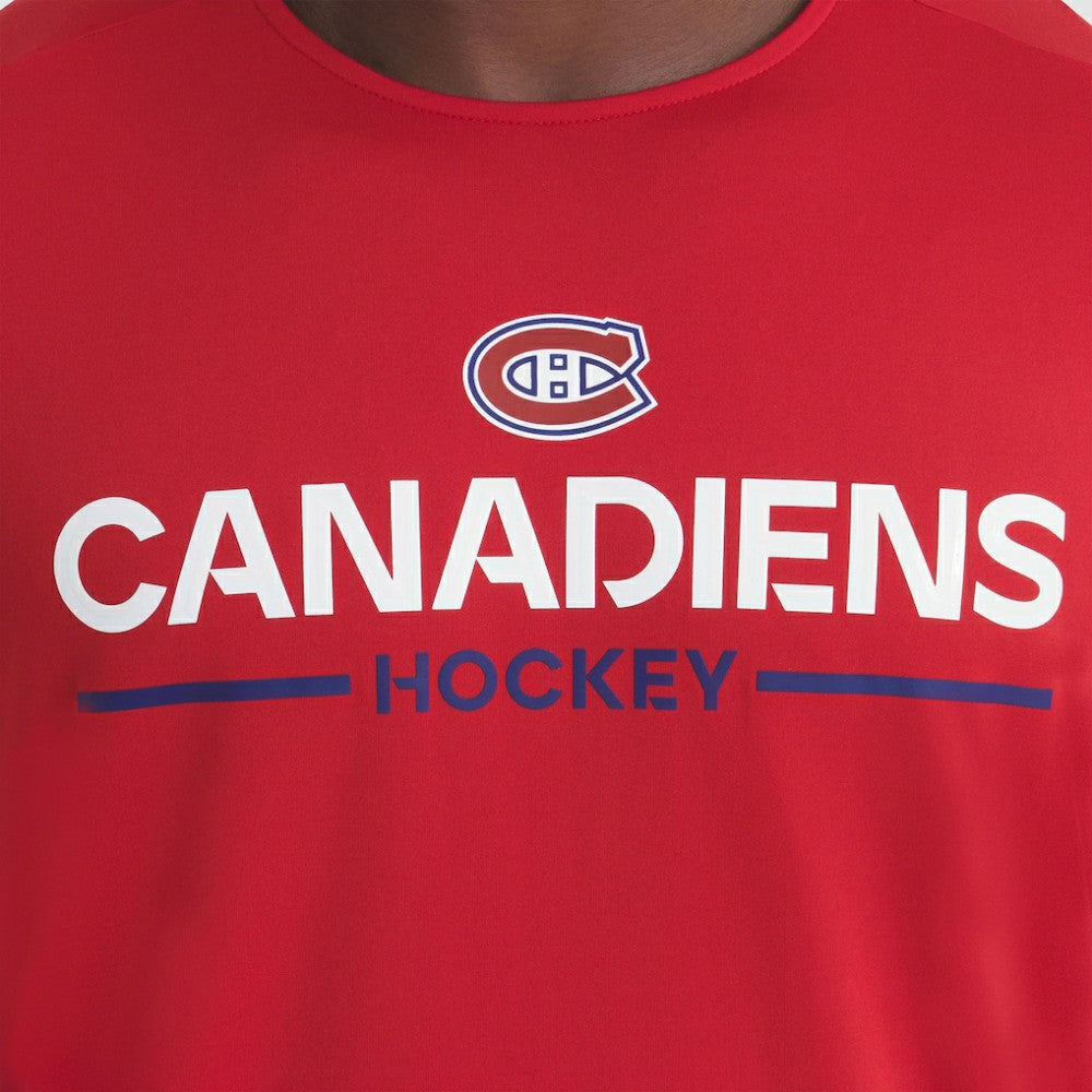 Montreal Canadiens Fanatics Authentic Pro Rink Tech T-Shirt