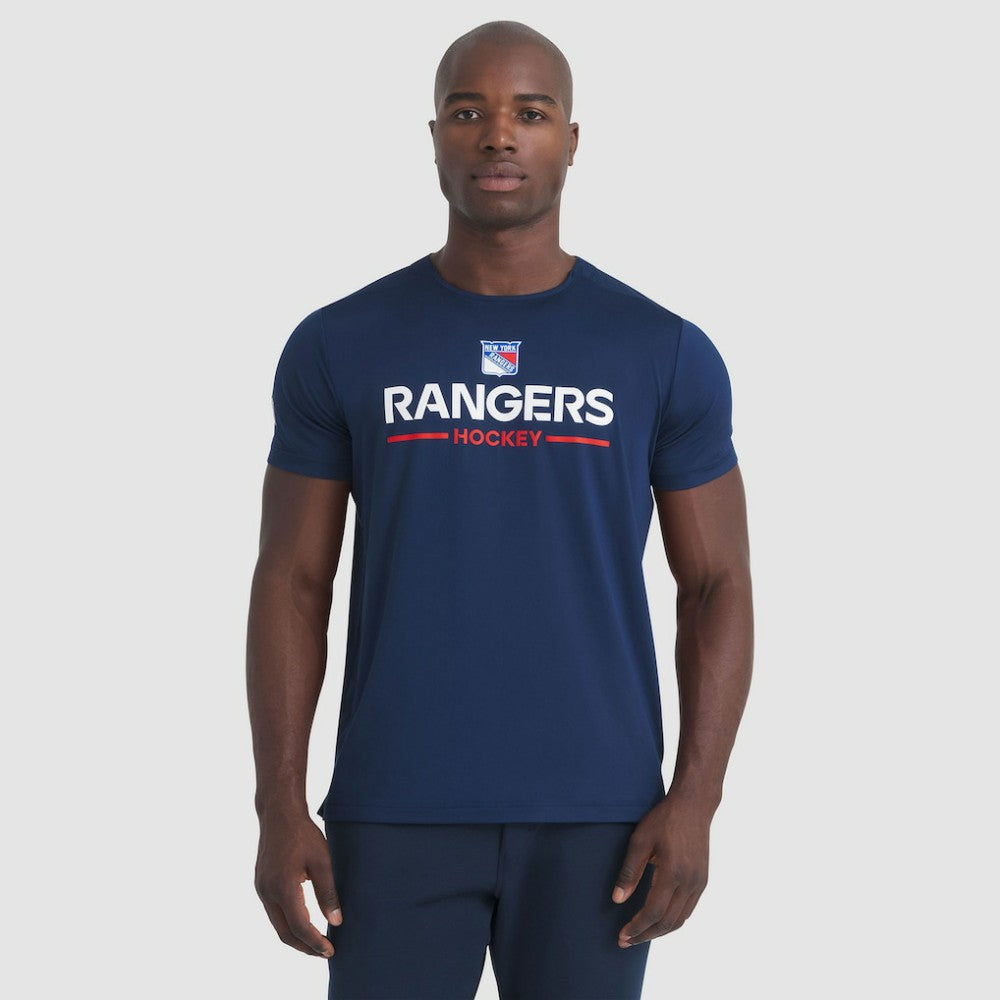 New York Rangers Fanatics Authentic Pro Rink Tech T-Shirt