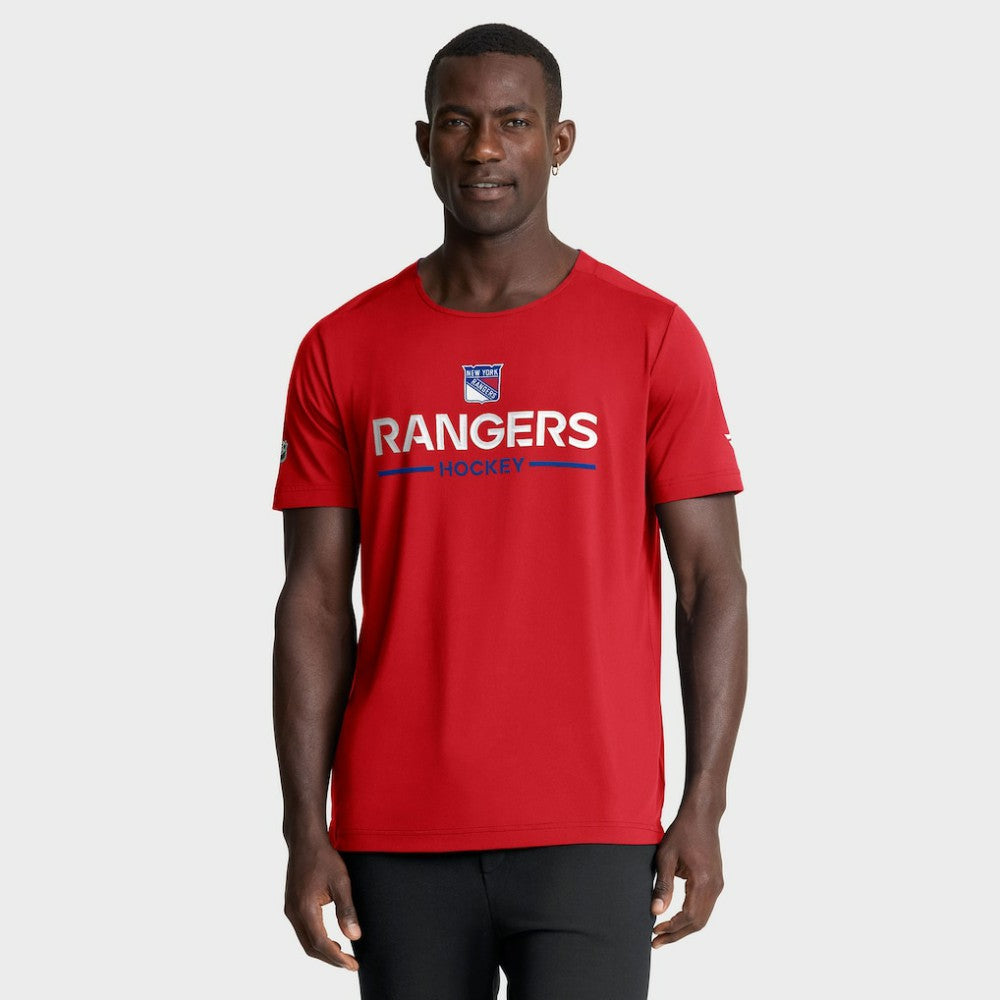 New York Rangers Fanatics Authentic Pro Rink Tech T-Shirt