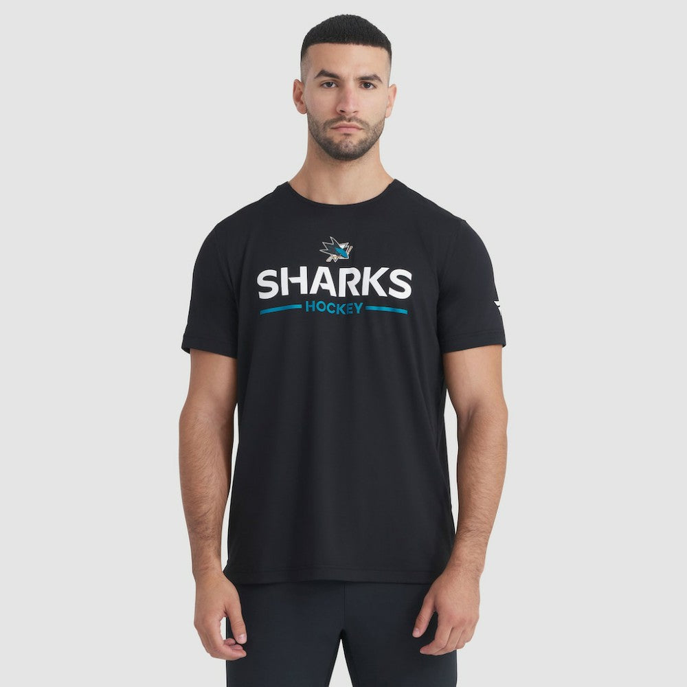 San Jose Sharks Fanatics Authentic Pro Rink Tech T-Shirt
