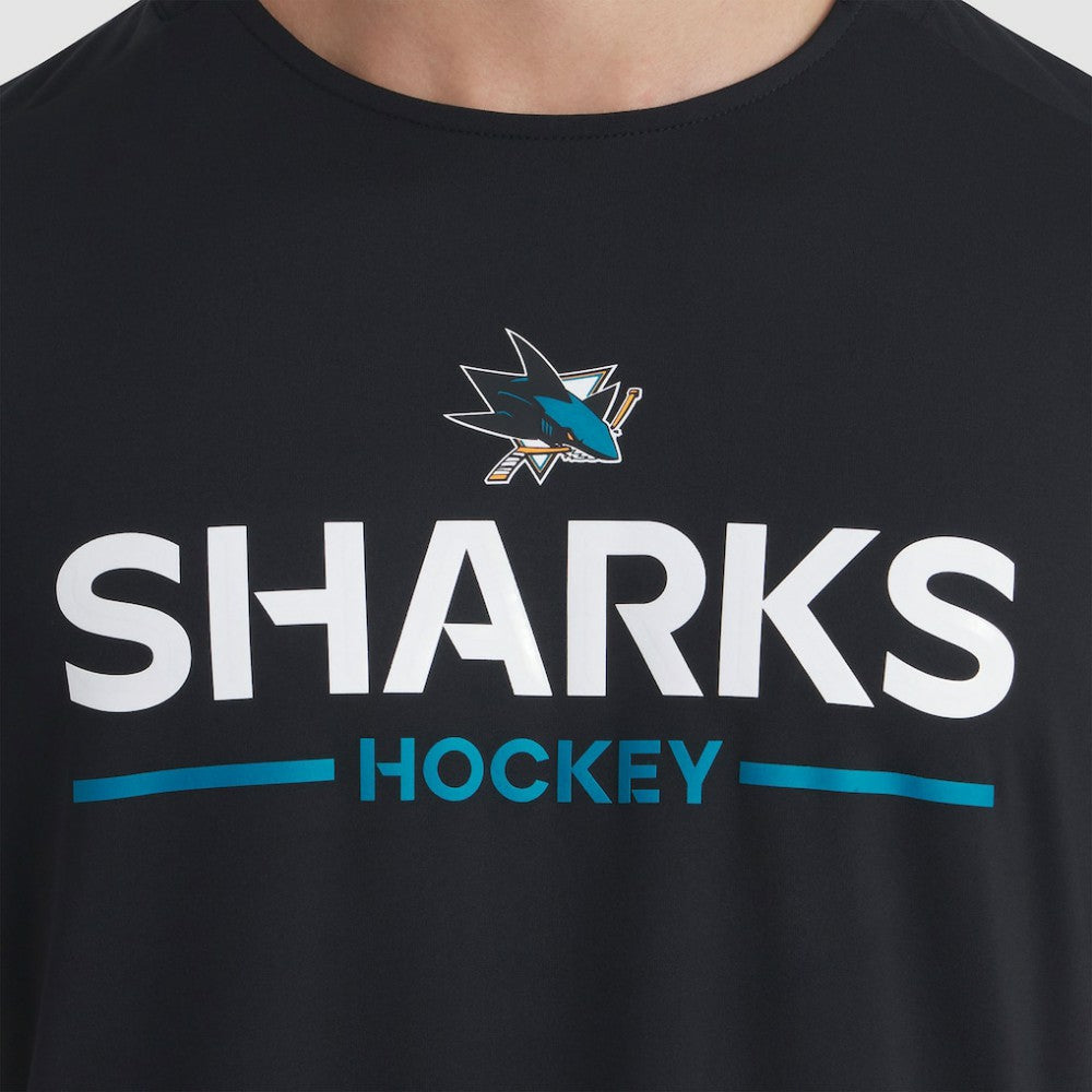 San Jose Sharks Fanatics Authentic Pro Rink Tech T-Shirt