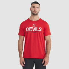New Jersey Devils Fanatics Authentic Pro Rink Tech T-Shirt