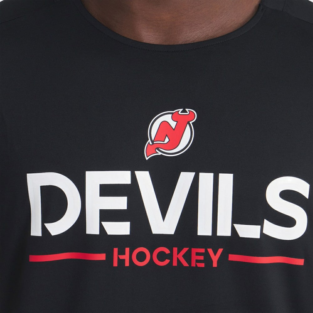 New Jersey Devils Fanatics Authentic Pro Rink Tech T-Shirt