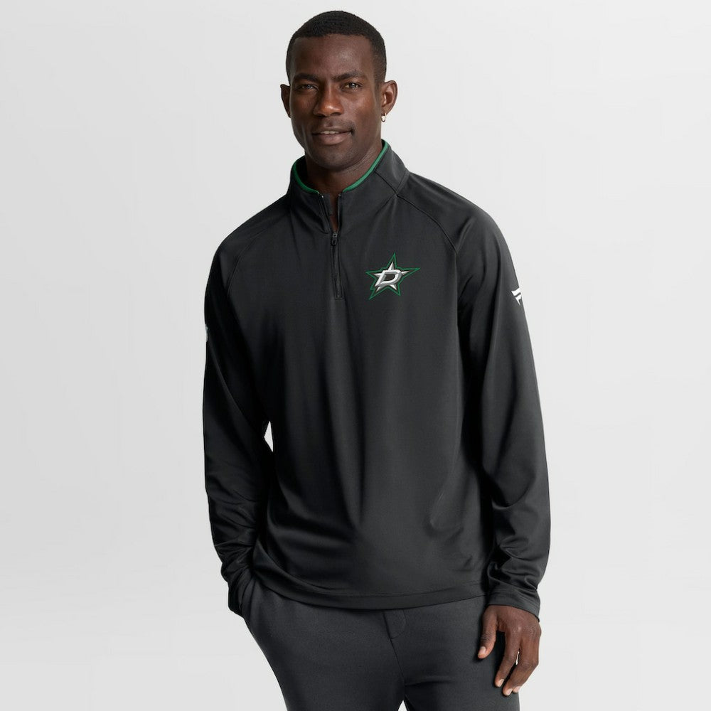 Dallas Stars Fanatics Authentic Pro Rink Training Quarter-Zip Pullover