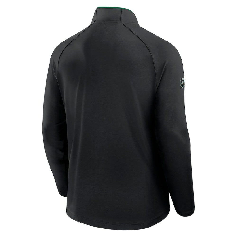 Dallas Stars Fanatics Authentic Pro Rink Training Quarter-Zip Pullover