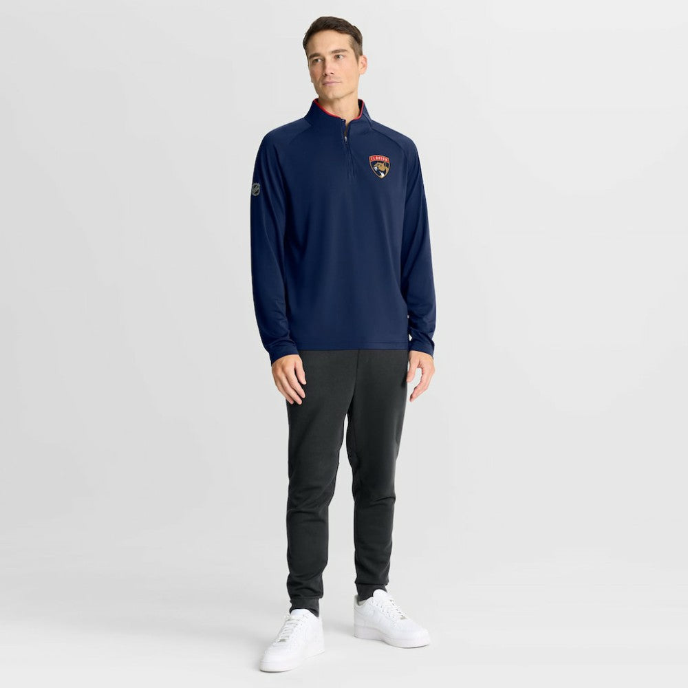 Florida Panthers Fanatics Authentic Pro Rink Training Quarter-Zip Pullover