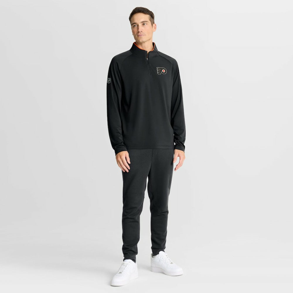 Philadelphia Flyers Fanatics Authentic Pro Rink Training Quarter-Zip Pullover