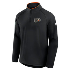 Philadelphia Flyers Fanatics Authentic Pro Rink Training Quarter-Zip Pullover