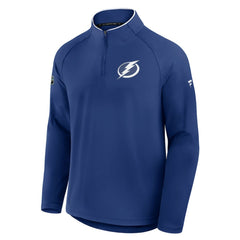 Tampa Bay Lightning Fanatics Authentic Pro Rink Training Quarter-Zip Pullover
