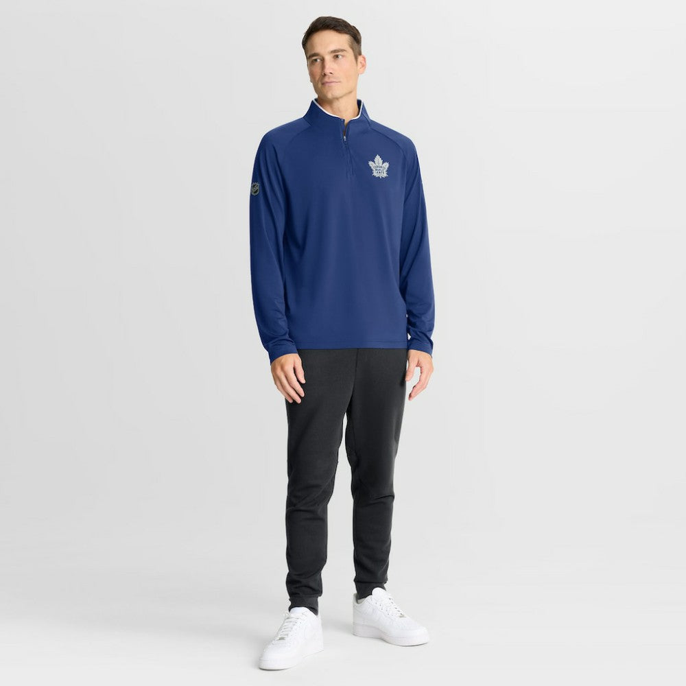 Toronto Maple Leafs Fanatics Authentic Pro Rink Training Quarter-Zip Pullover