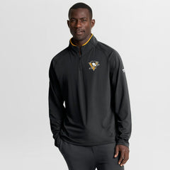 Pittsburgh Penguins Fanatics Authentic Pro Rink Training Quarter-Zip Pullover