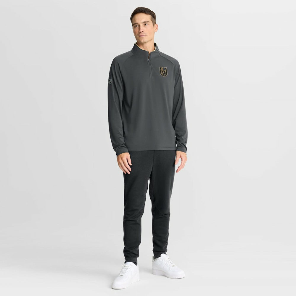 Vegas Golden Knights Fanatics Authentic Pro Rink Training Quarter-Zip Pullover