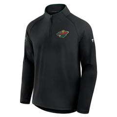Minnesota Wild Fanatics Authentic Pro Rink Training Quarter-Zip Pullover