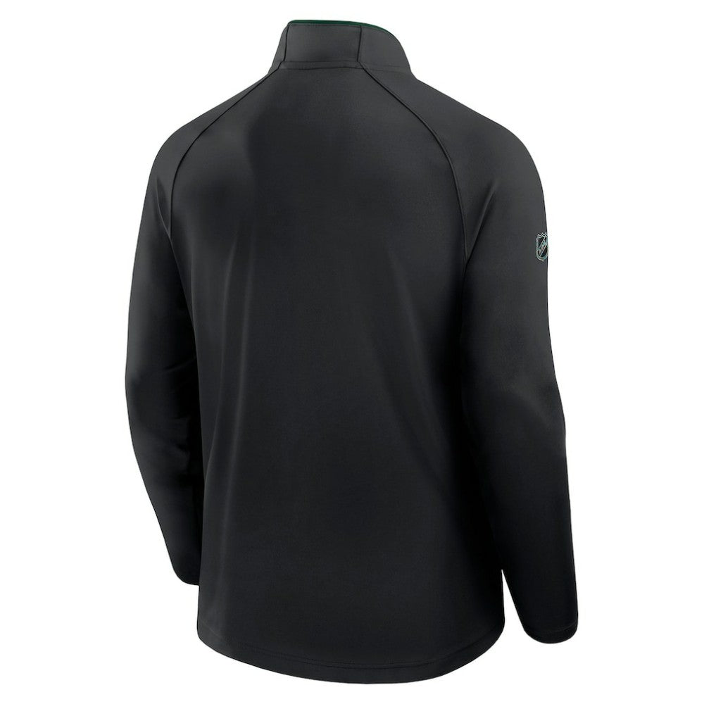 Minnesota Wild Fanatics Authentic Pro Rink Training Quarter-Zip Pullover