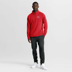 New Jersey Devils Fanatics Authentic Pro Rink Training Quarter-Zip Pullover