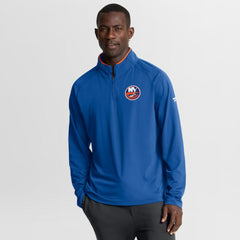 New York Islanders Fanatics Authentic Pro Rink Training Quarter-Zip Pullover