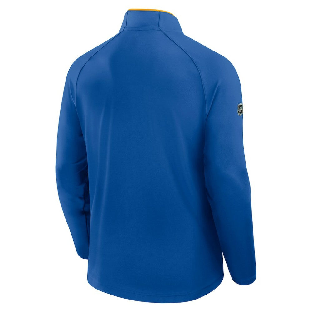 Buffalo Sabres Fanatics Authentic Pro Rink Training Quarter-Zip Pullover