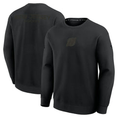 New Jersey Devils Fanatics Authentic Pro Road Tri-Blend Sweatshirt