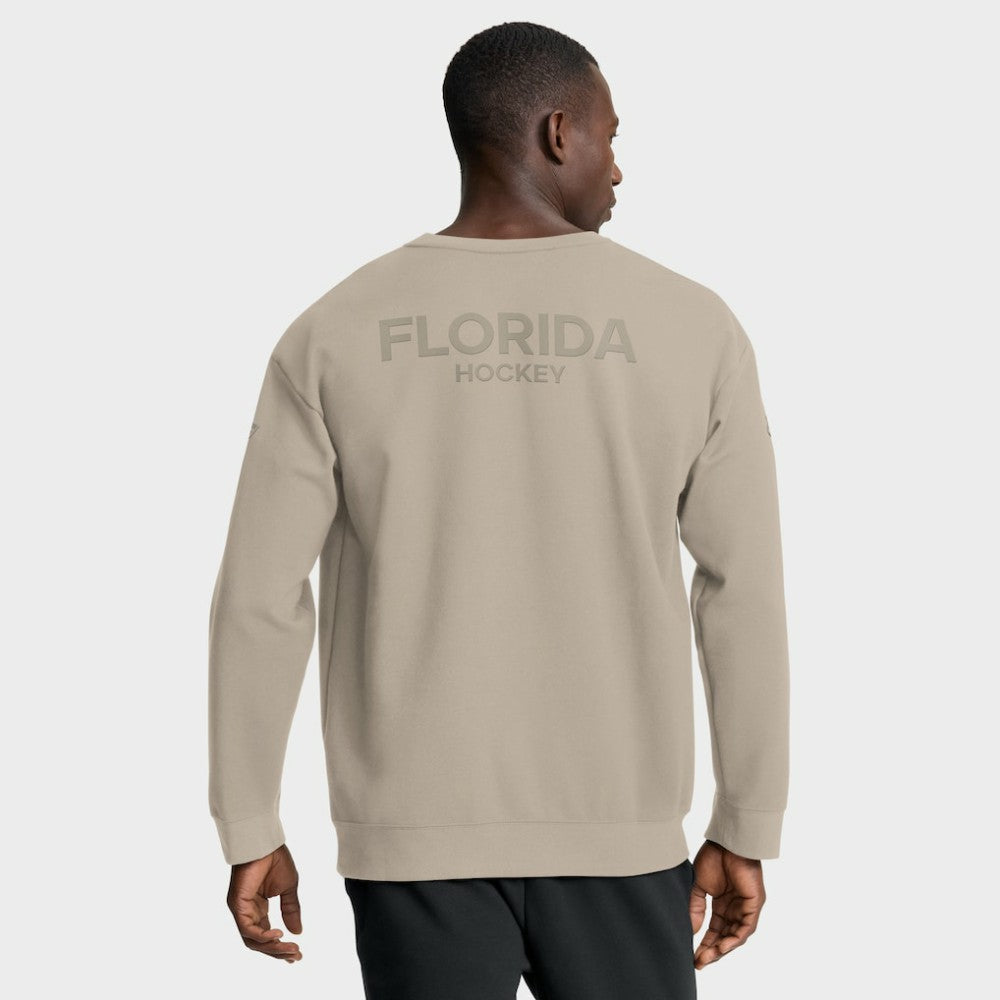 Florida Panthers Fanatics Authentic Pro Road Tri-Blend Sweatshirt
