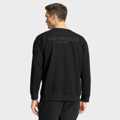 Los Angeles Kings Fanatics Authentic Pro Road Tri-Blend Sweatshirt