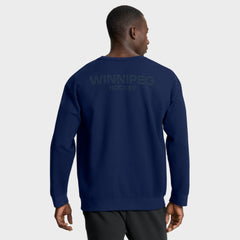 Winnipeg Jets Fanatics Authentic Pro Road Tri-Blend Sweatshirt