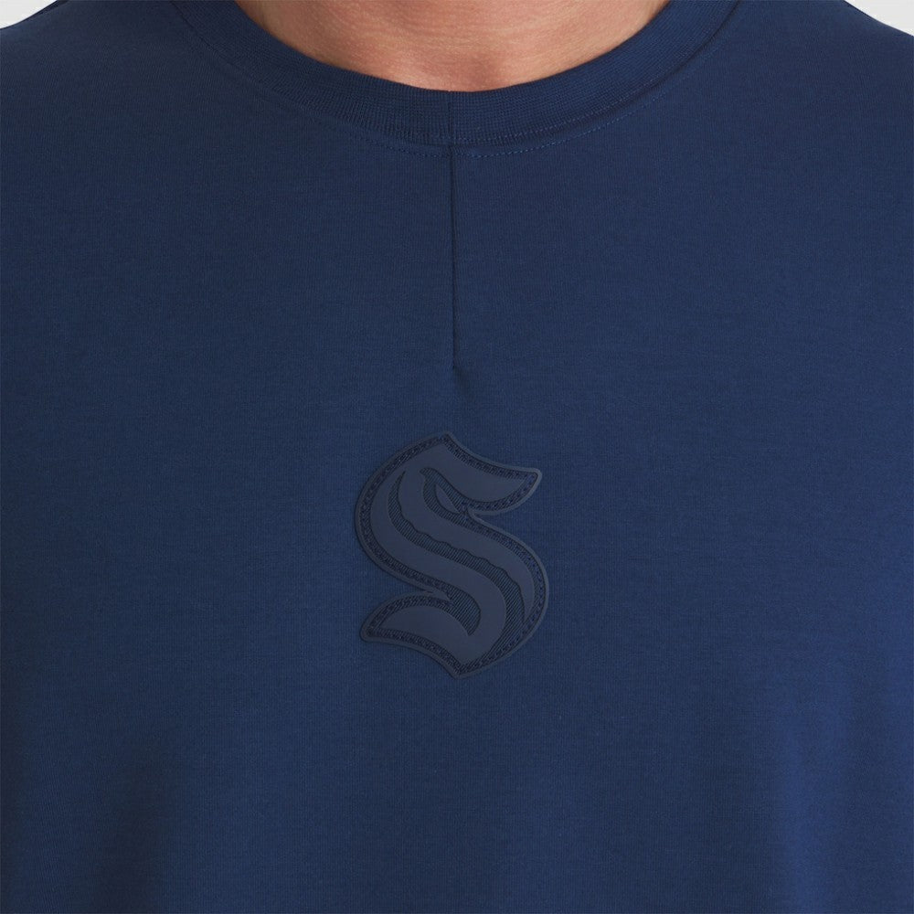 Seattle Kraken Fanatics Authentic Pro Road Tri-Blend Sweatshirt
