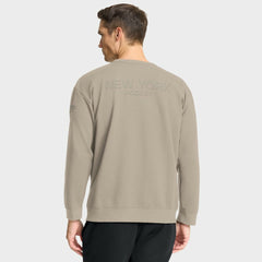 New York Islanders Fanatics Authentic Pro Road Tri-Blend Sweatshirt