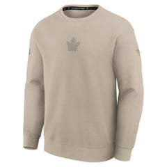 Toronto Maple Leafs Fanatics Authentic Pro Road Tri-Blend Sweatshirt