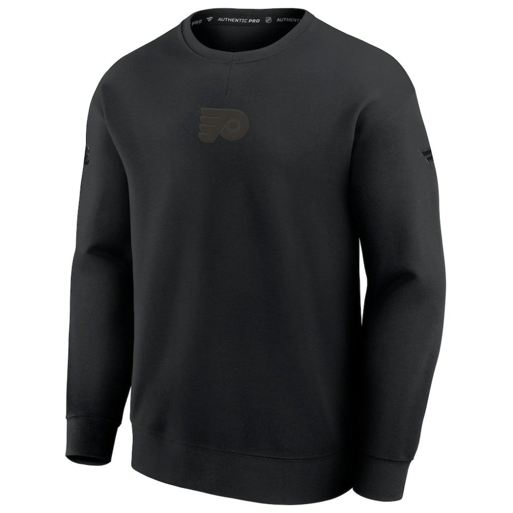 Philadelphia Flyers Fanatics Authentic Pro Road Tri-Blend Sweatshirt