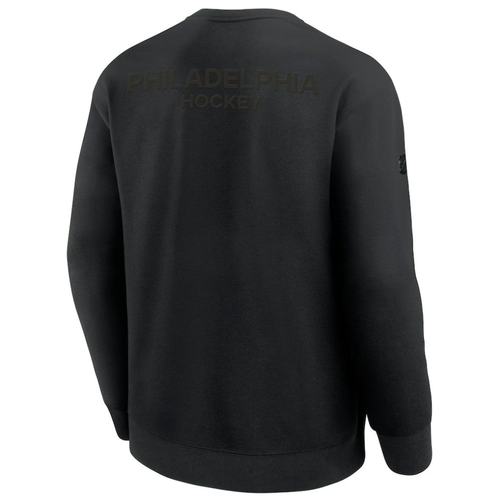 Philadelphia Flyers Fanatics Authentic Pro Road Tri-Blend Sweatshirt