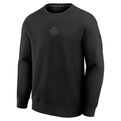 Ottawa Senators Fanatics Authentic Pro Road Tri-Blend Sweatshirt