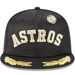 Houston Astros 2025 59FIFTY Day Gold Leaf 59FIFTY Fitted Hat - Black | New Era